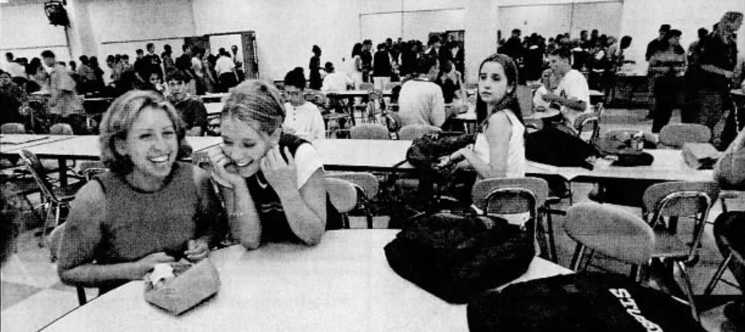 first day at new McCaskey High School, 1997